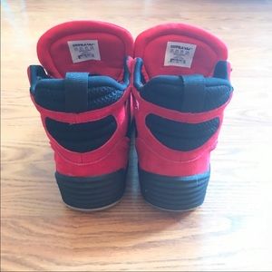 Supra skytop IV red , decent condition